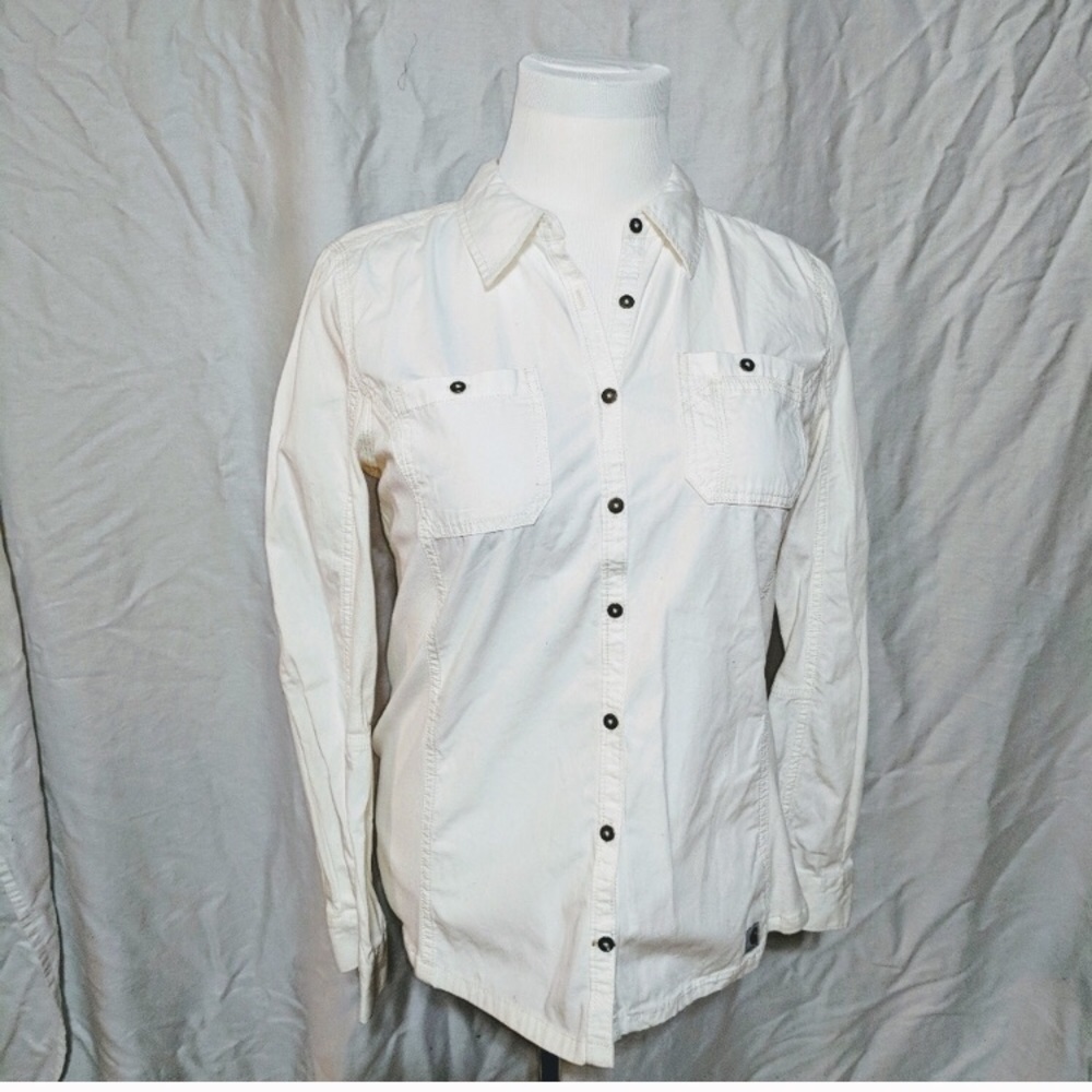 Carhartt long sleeve women’s shirt.  Size Large